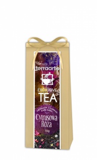 Herbata Earl Grey liściasta CYTRUSOWA RÓŻA