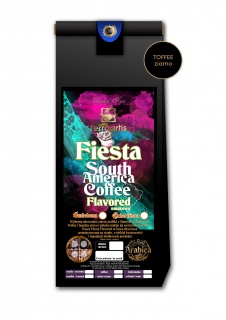 Kawa Smakowa Ziarnista TOFFEE 500g Ziarno
