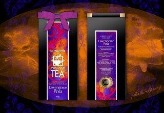 Herbata Czarna Liściasta Earl Grey LAWENDOWE POLA